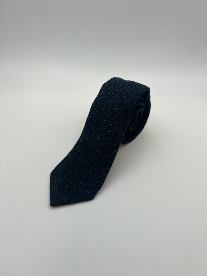 MENS Navy Blue Speckled Tie