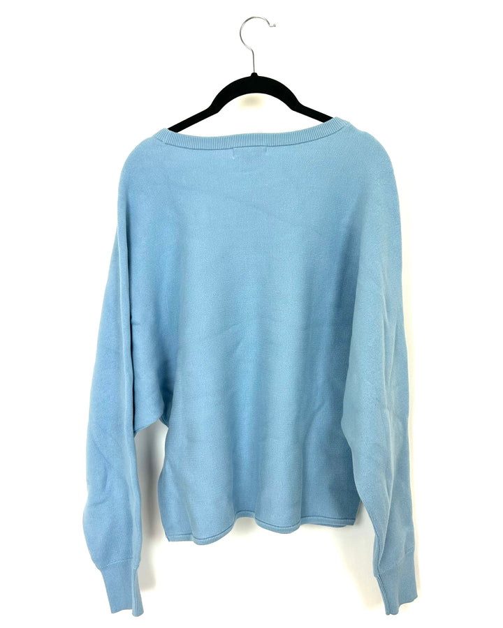 Baby Blue Sweater - Size 6/8