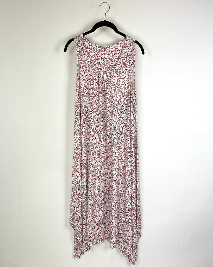 White Paisley Nightgown - Size 6/8