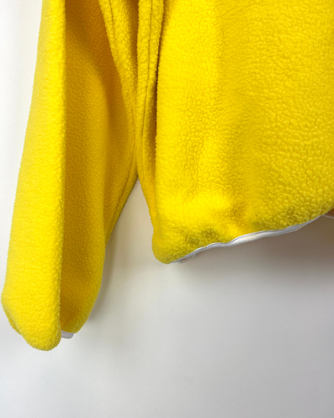 Yellow Sherpa Fleece Quarter-Zip Top - Extra Extra Large