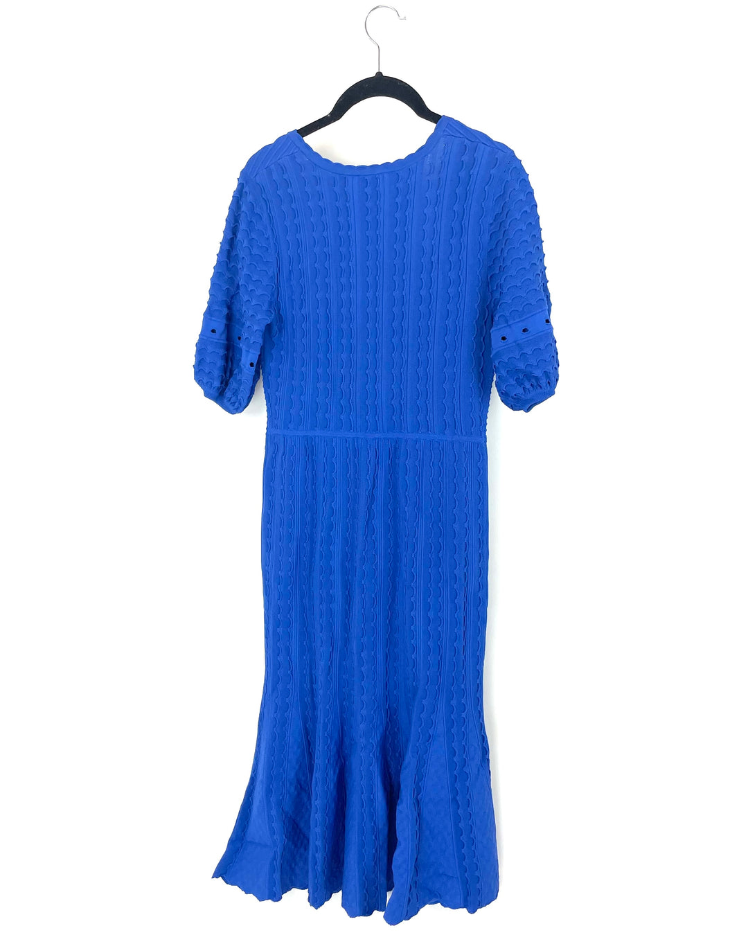 Bright Blue Short Sleeve Dress - Size 2/4