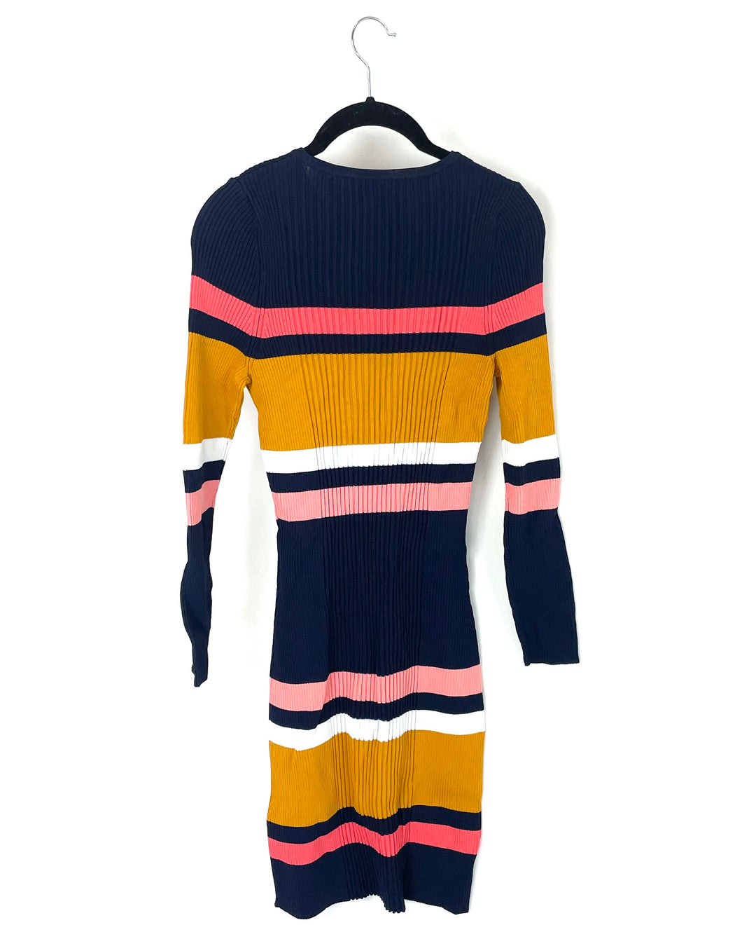 Multicolor Stripe Long Sleeve Dress - Size 2/4