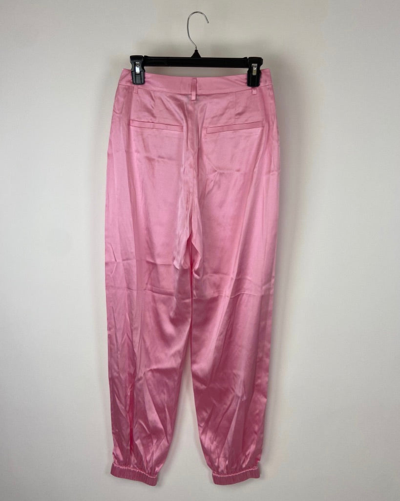 Light Pink Silky Dress Pants - Size 4