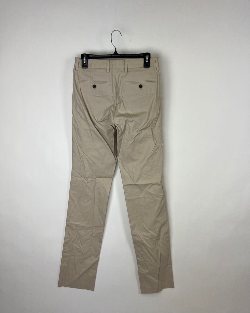 MENS Standard Fit Khaki Dress Pants - Size 28