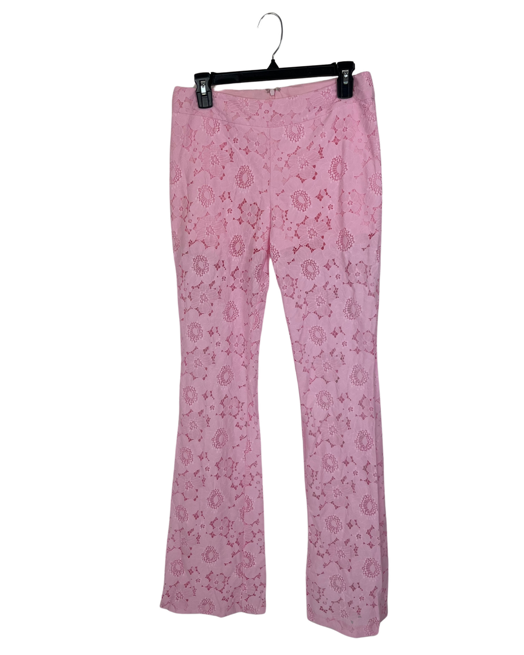 Pink Lace Pants - Small