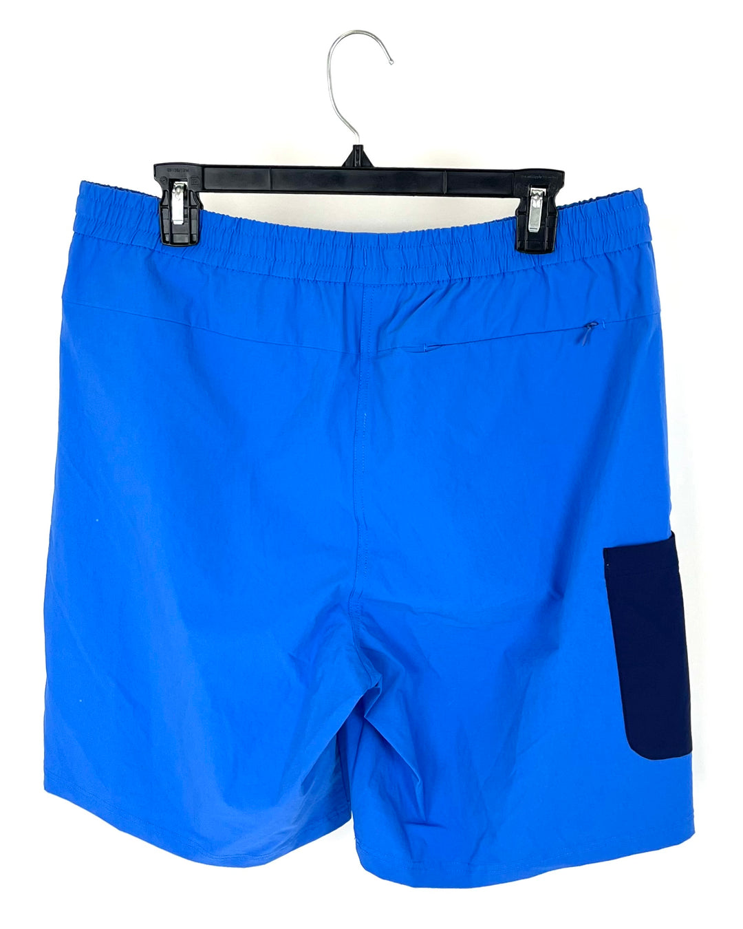 MENS Royal Blue Drawstring Active Shorts - Medium