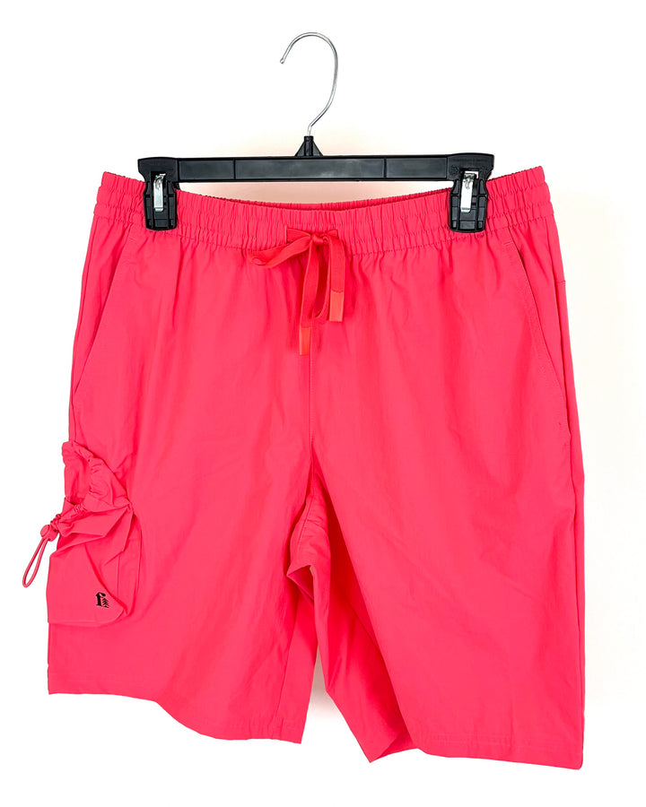 MENS Bright Pink Active Shorts - Small and Medium