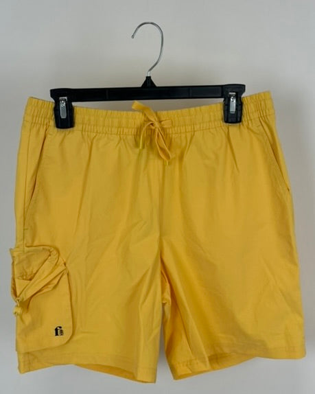 MENS Banana Yellow Active Shorts - Small and Medium