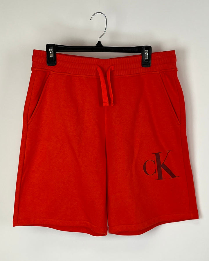 MENS Blood Orange Logo Shorts - Medium