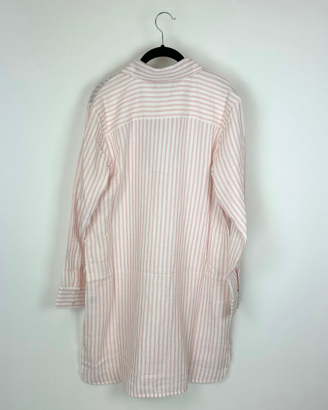 Pink And White Striped Dress - Size 0 - 16