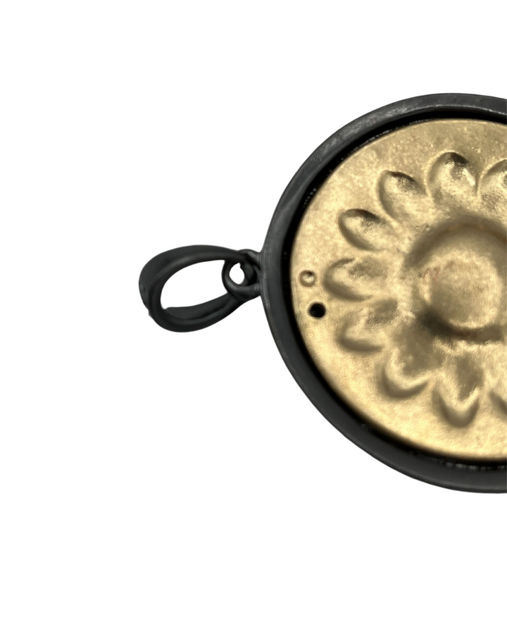 Gold Flower Pendant Charm