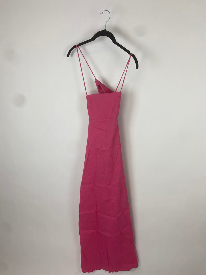 Zara Pink Cut Out Dress - Extra Small