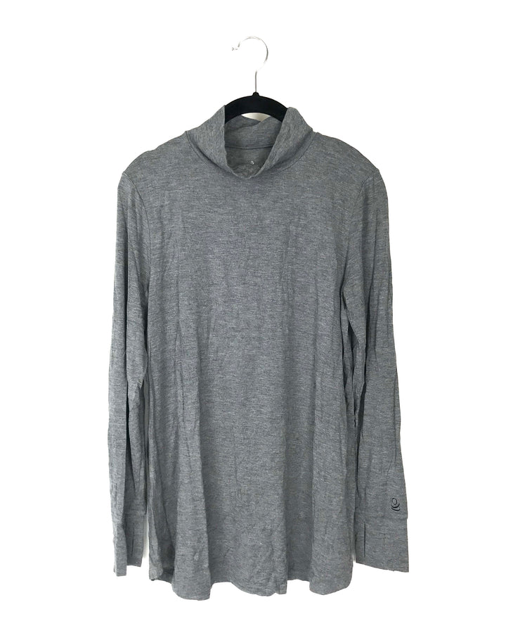 Grey Turtleneck - Small