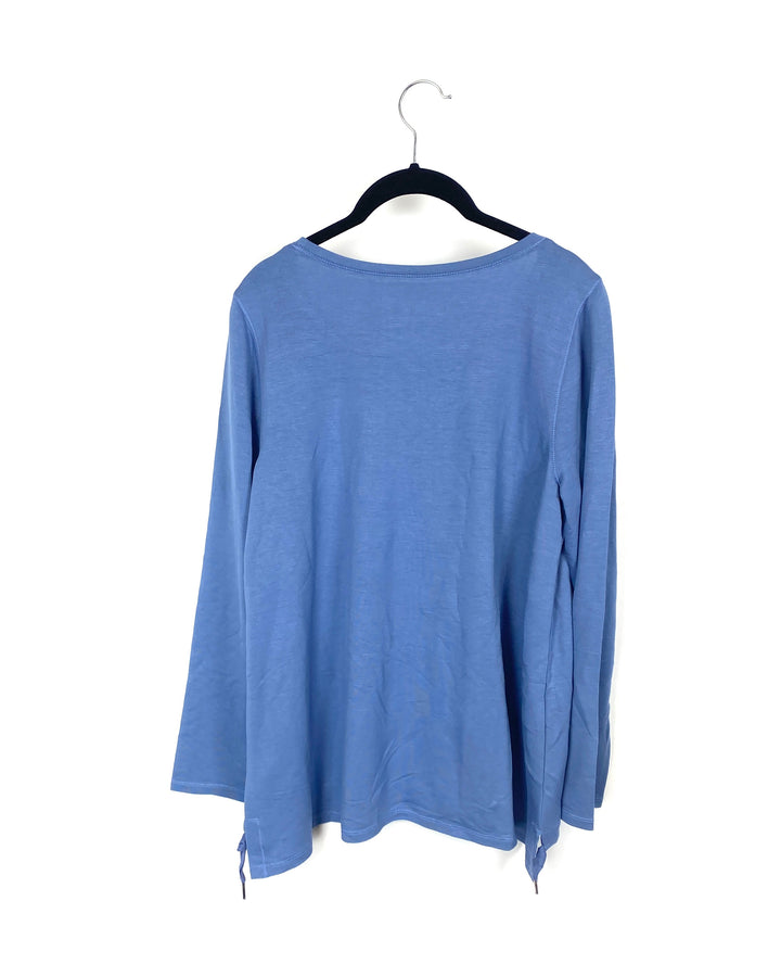 Long Sleeve Periwinkle Top - Small/Medium