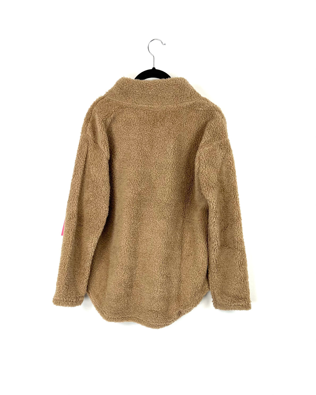 Light Brown Pullover with Side Pockets - Extra Small