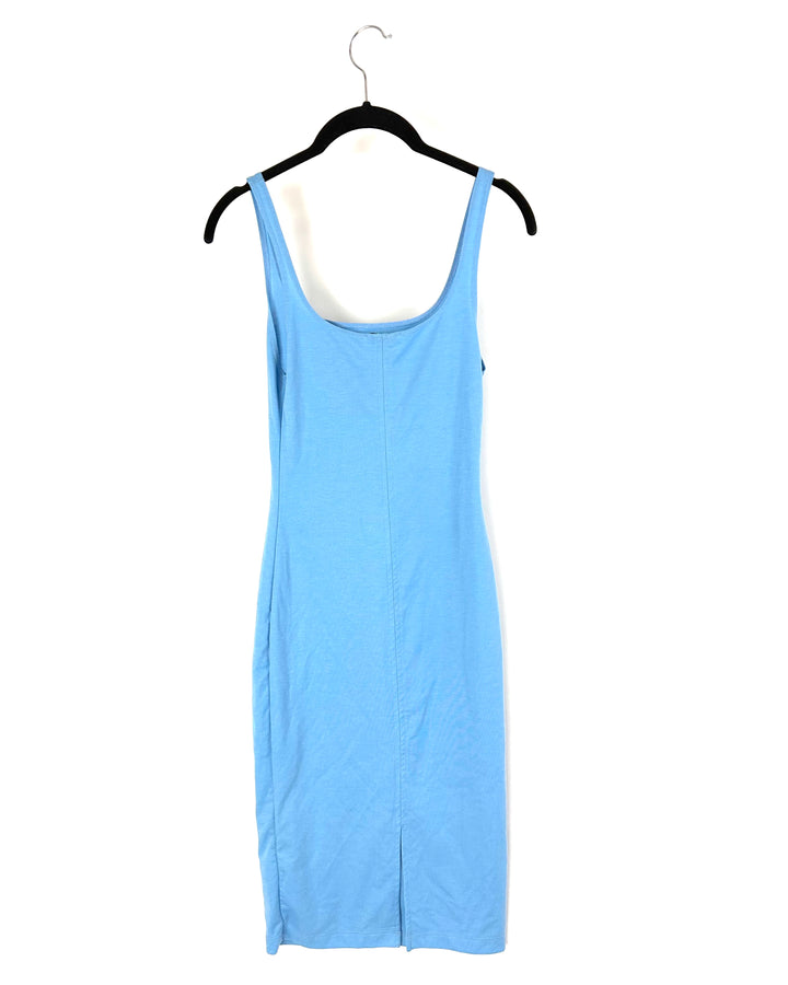 Zara Blue Midi Dress - Size Small