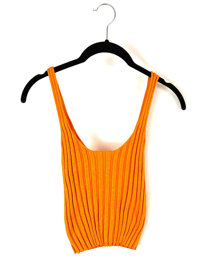 Forever 21 Orange Tank Top - Small