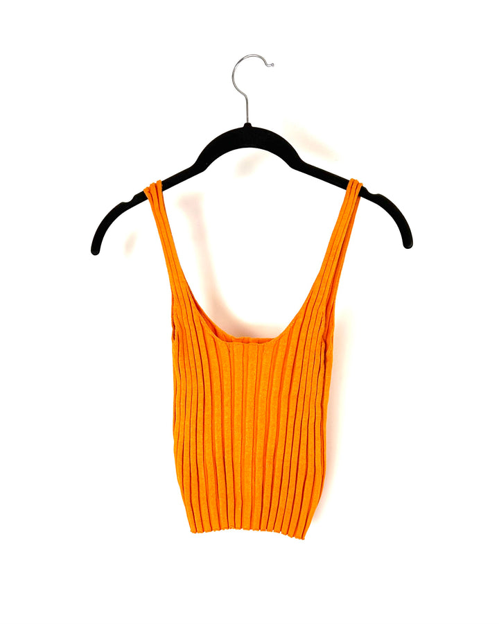 Forever 21 Orange Tank Top - Small