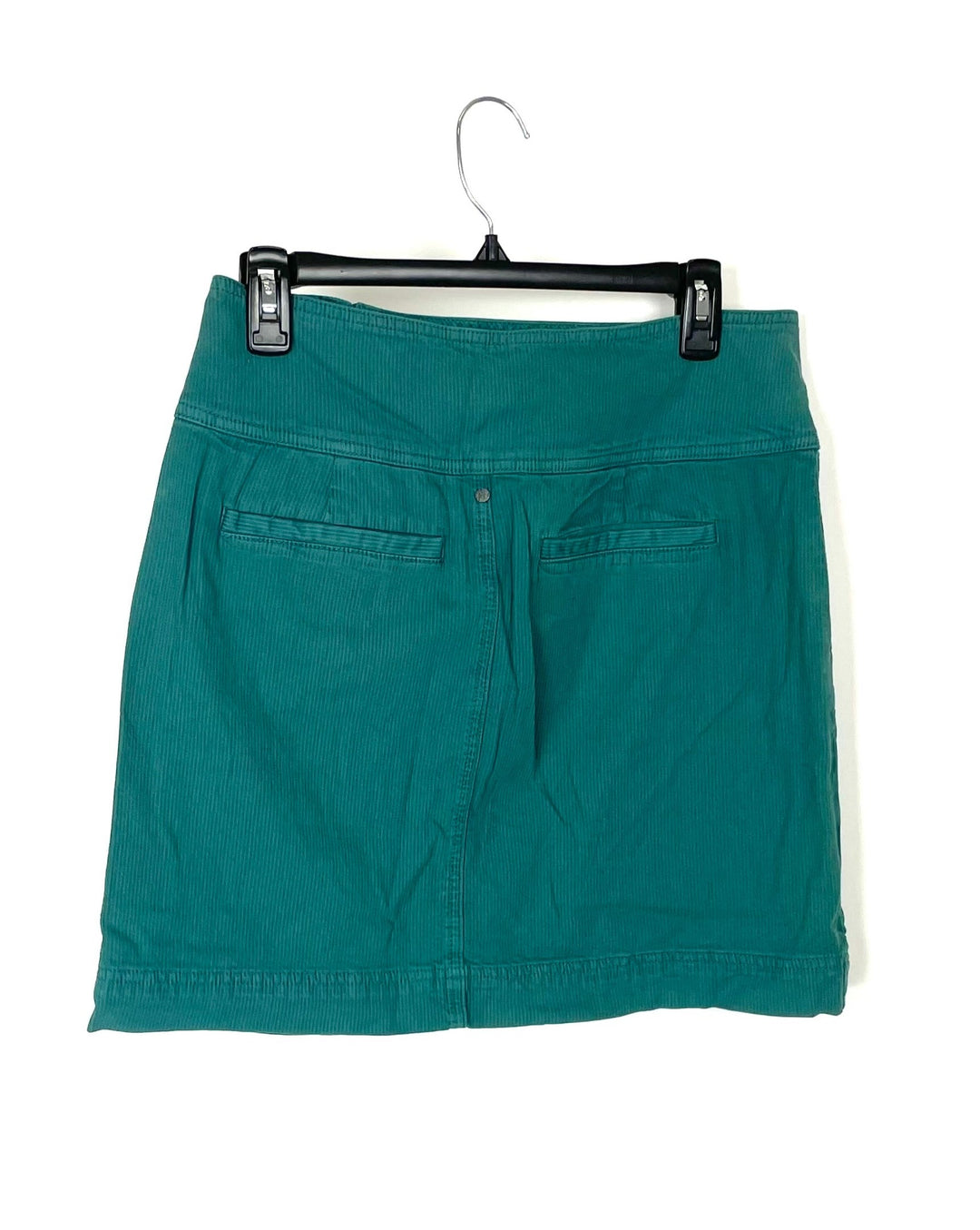 Teal Skirt With Zipper - Size 4