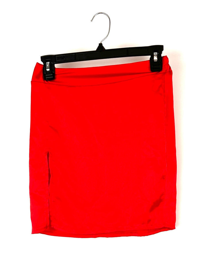 Boohoo Red Skirt - Size 2