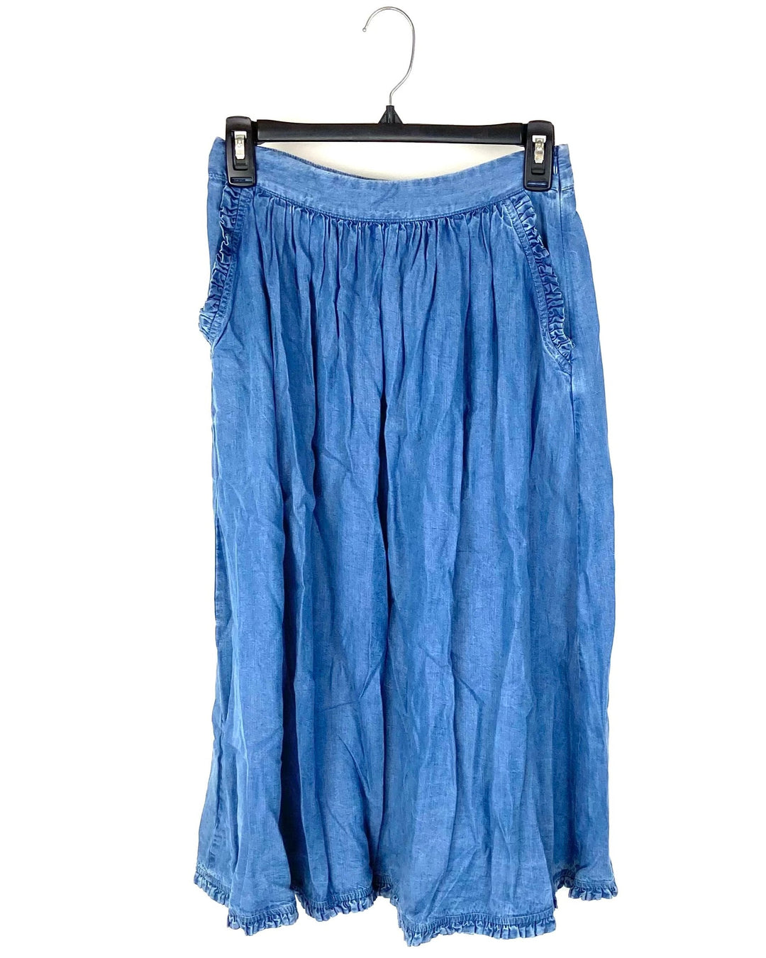 Denim Blue Skirt - Size 2/4