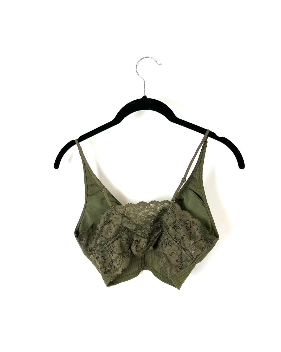 Petal + Pup Green Bralette - Small