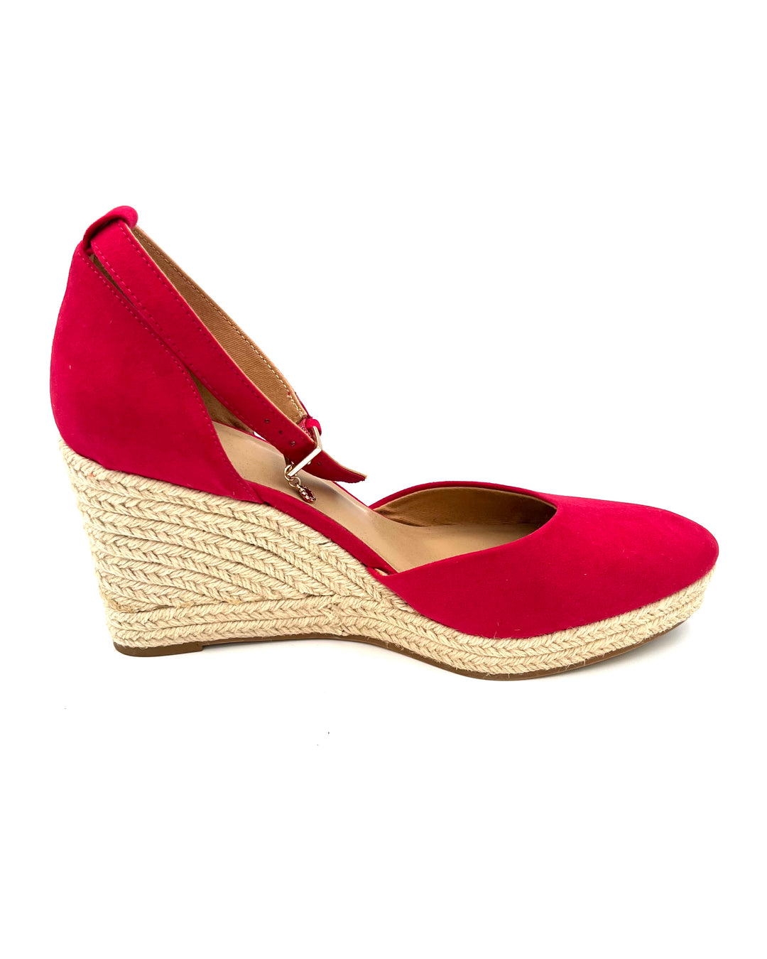 Crown & Ivy Hot Pink Wedges - Size 9.5