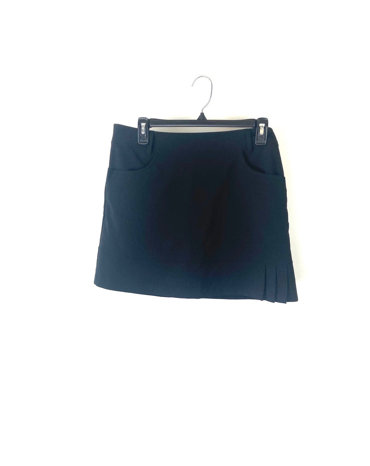 Go Golf Black Stretchy Skirt - Medium